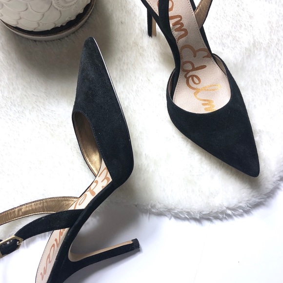 Sam Edelman Shoes - 🌻 Sam Edelman | Dora Pointed Sling Back Heels 8.5